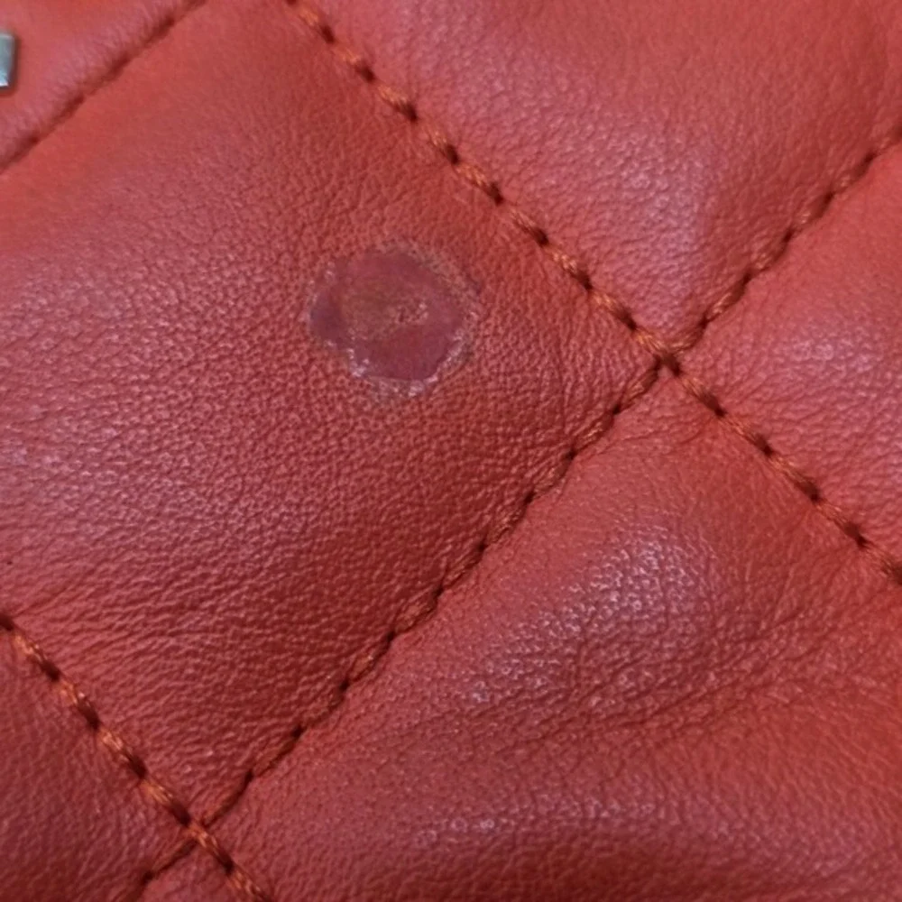 Kate Spade‎ Orange Quilted Clutch Wristlet
